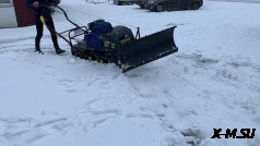 Отвал снегоуборочный МОТОБУКСИРОВЩИКА (универсальный на все мотособаки)