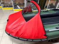 Носовой тент MISHIMO 400 RAPID, RAPID PRO красный