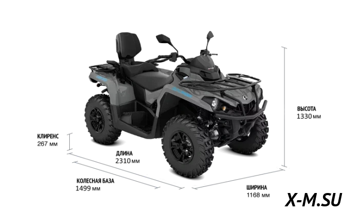 Квадроцикл BRP CAN-AM OUTLANDER MAX DPS T 570